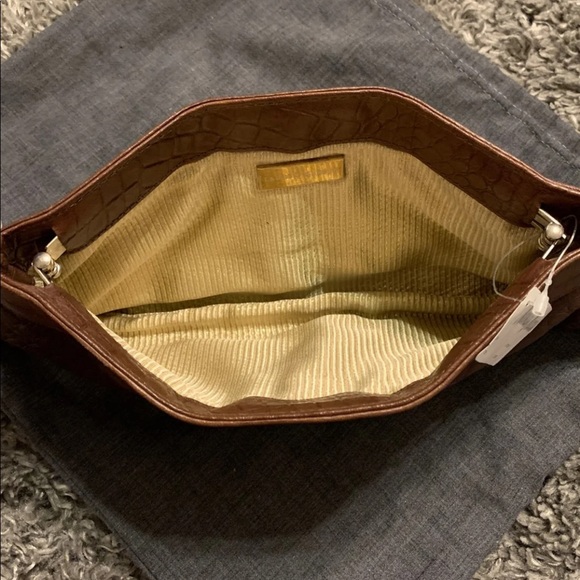 SOLD Brand new Lauren Merkin leather clutch - Picture 4 of 5